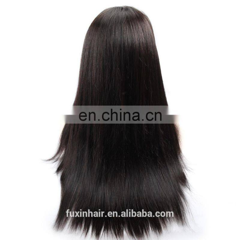 natural color free lace wig samples yaki human hair wig long remy hair full swiss lace wigs
