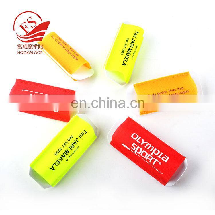 Stock Reusable Hook Loop EVA Ski Pole Holder snow sport ski poles sleeve with lowest price