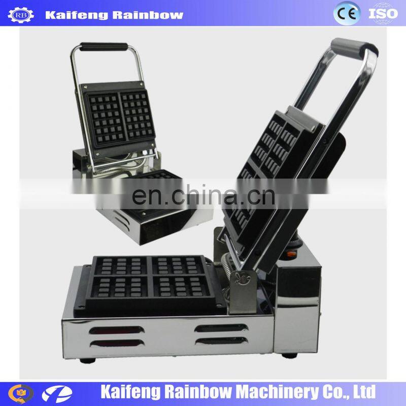 Electrical Manufacture Waffle Make Machine biscuit complete production line / waffle automatic cookies making machine