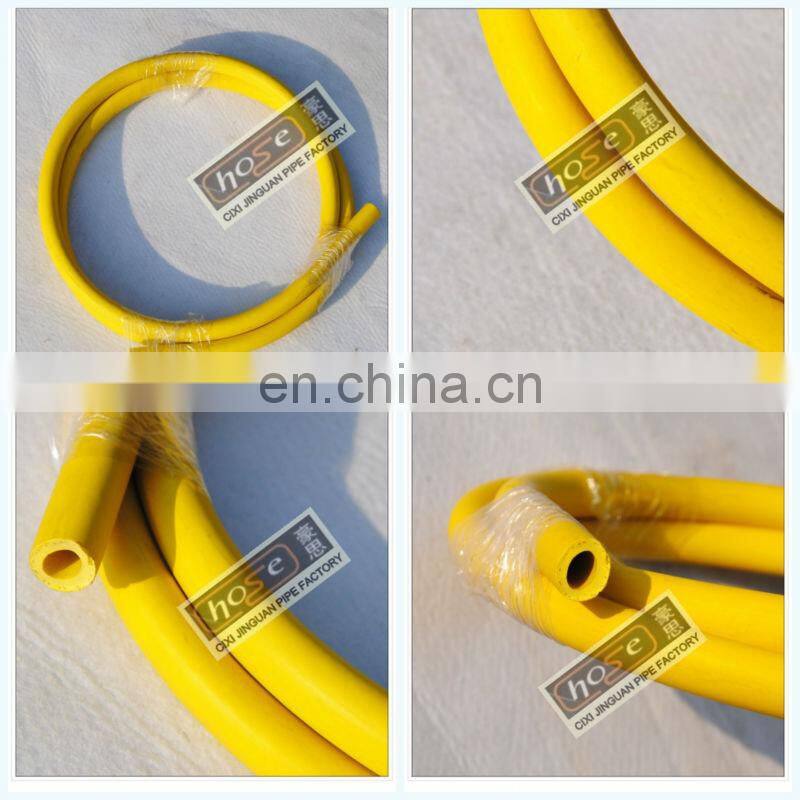 3/8-Inch Yellow LPG PVC Plastic Fuel Pipe From China Hose Manufacturer