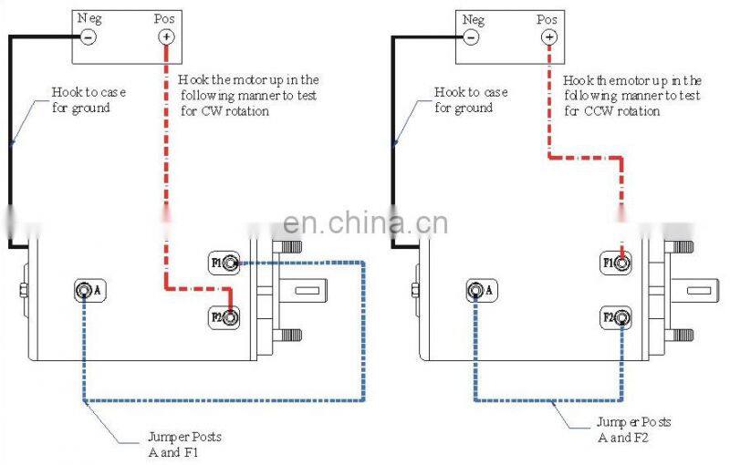 carbon brush 12v 1400w hydraulic dc winch motor