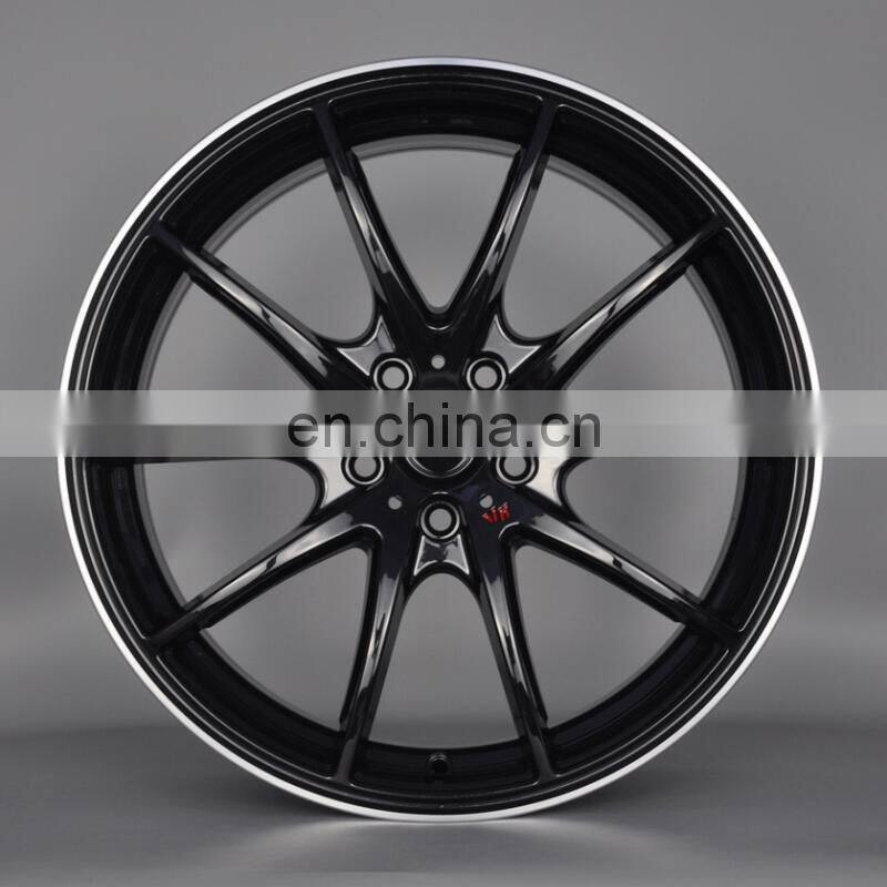Hot sale 17 18 inch aluminum alloy wheel car wheel for Japanese and Korean cars