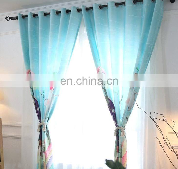3D blackout curtain of hotel blackout window curtain