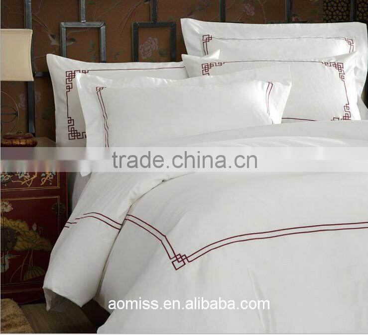 100% cotton white cotton embroidered duvet cover hotel towels and bed linen
