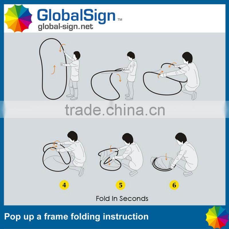 Shanghai GlobalSign outdoor fabric a frame