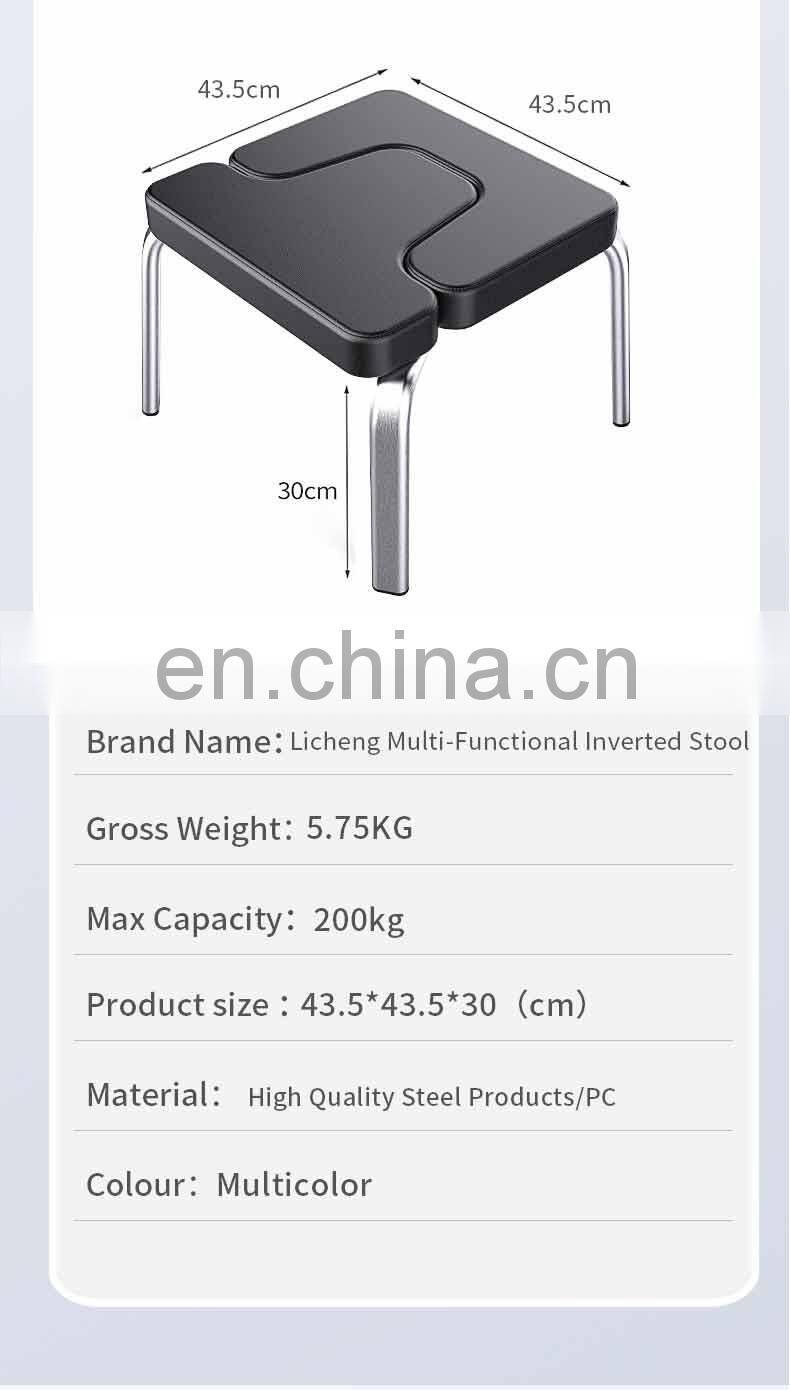 Home Gym Chair Stool Bench Yoga Mat Handstand Fitness Feetup Load Bearing 200KG Household