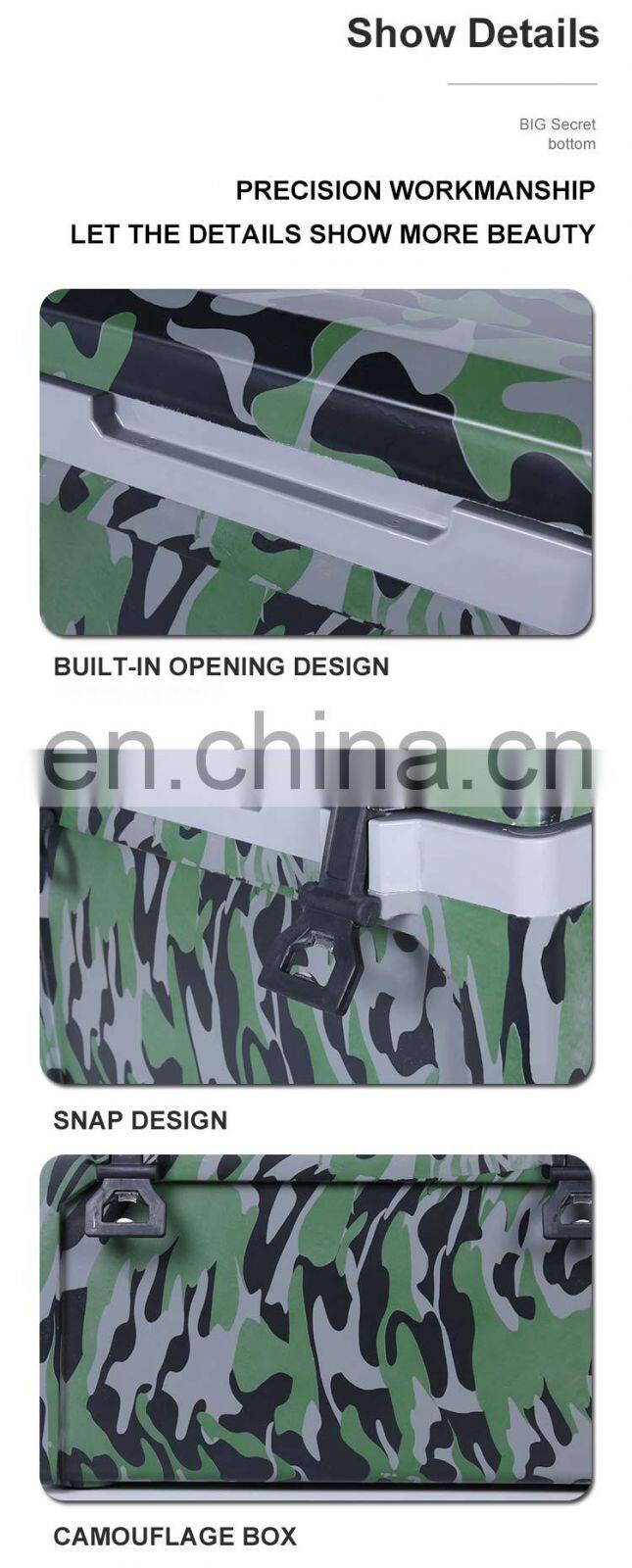 GiNT 50L Popular Style Camouflage Design Ice Chest Large Size Light Weight Cooler Boxes