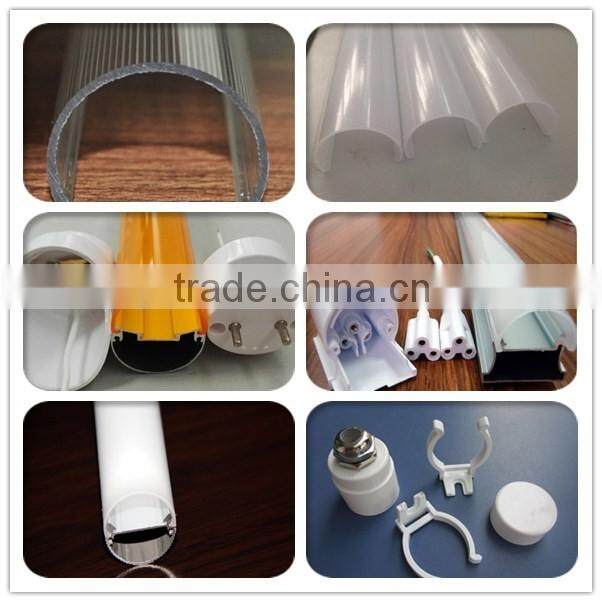 oval fluorescent lamp shell Lu: su tube match T5 T8 PC lamp cover