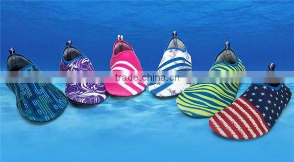 soft sole barefoot Outdoor Fitness Yoga Running Water indoor stretch fabric Socks Shoes