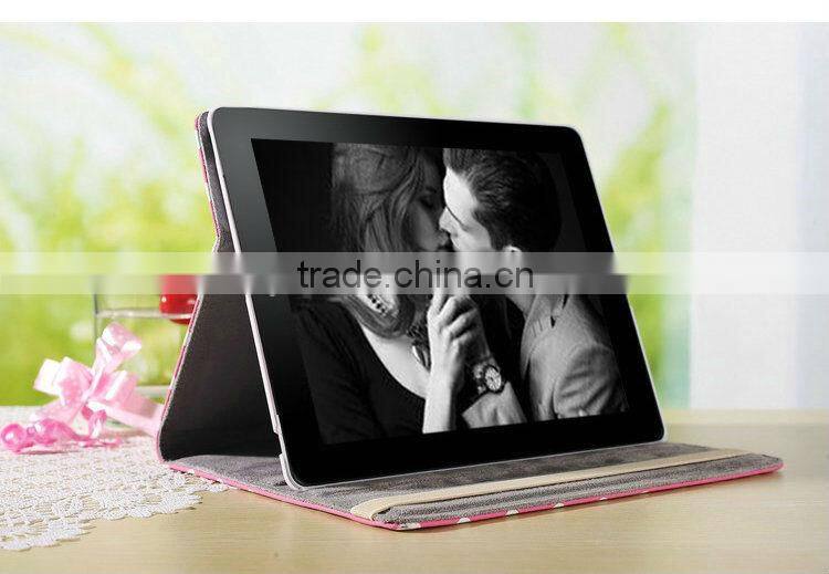 2015 Wholesale China New Arrival Case for ipad 3, leather casefor new ipad cover, luxury leather case for ipad 4