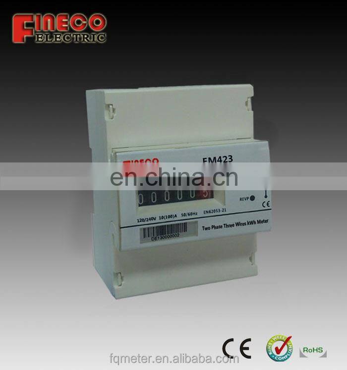 EM413 single phase analog kWh watt meter count meter