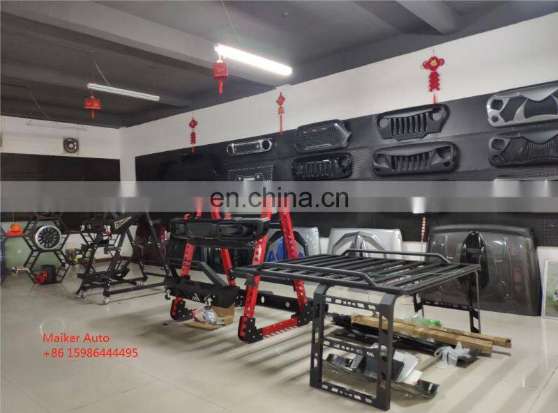 MAIKER AUTO Rear Spoiler with LED light for Jeep Wrangler JK JL 4x4 offroad Auto accessories