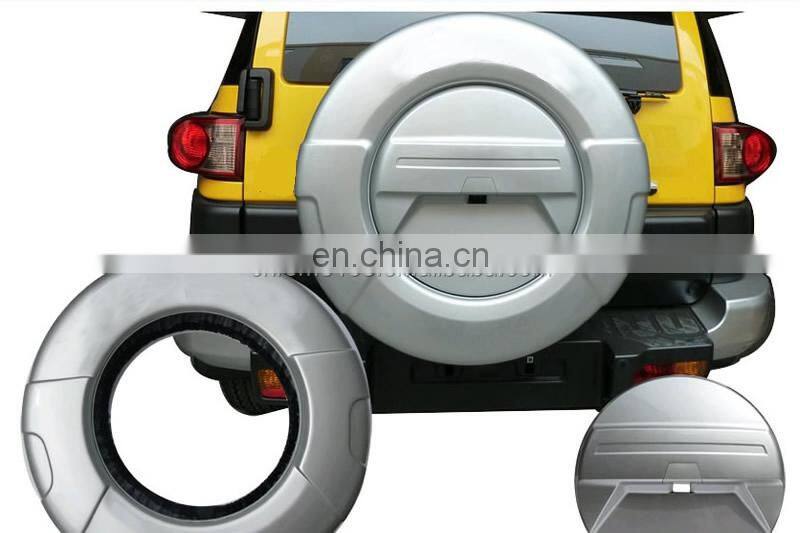 Pick up Car Accessories grey Spare Tire Rack Cover for FJ Cruiser 2007+ tire cover Auto Parts