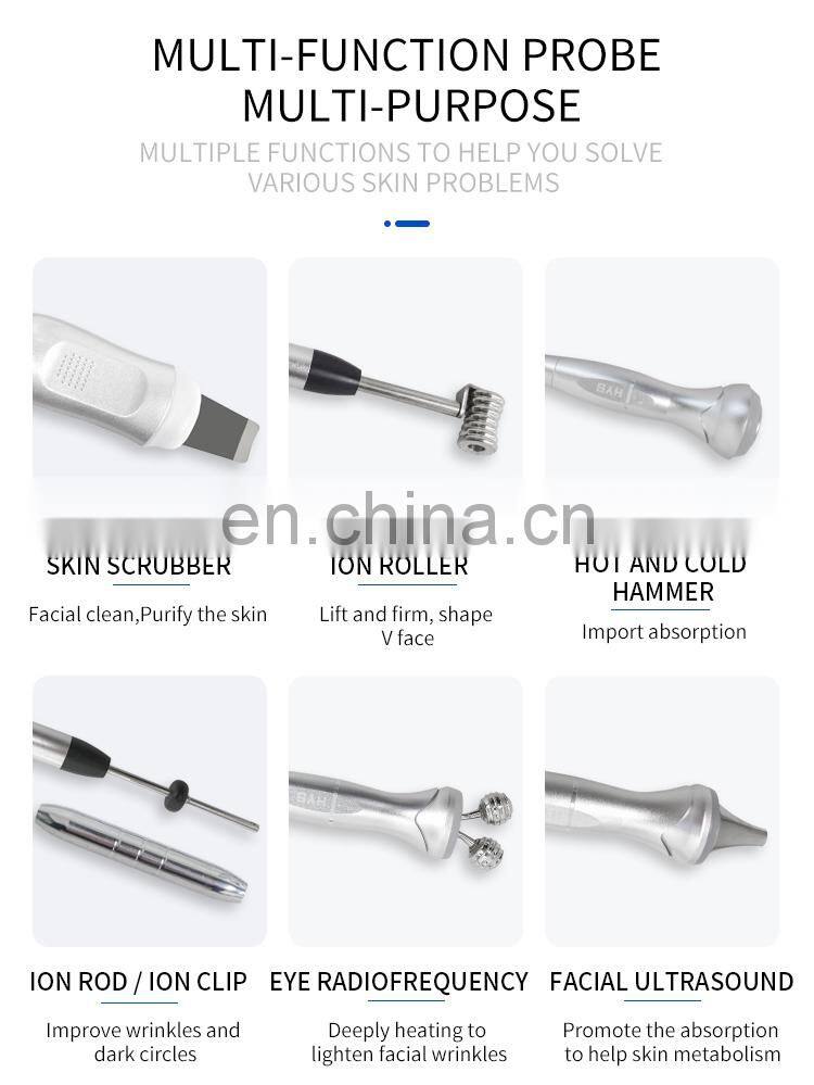 Multifunctional Skin Management Machine Facial Cleaning Lifting Beauty Instrument for Skin Exfoliate Shrink Pores
