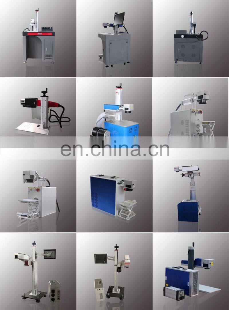 20W 30W 50W fiber laser marking machine rings engraving machine laser marking machine for stainless steel