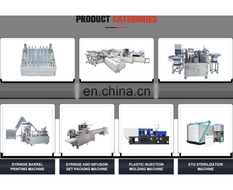 Syringe Barrel Printing Machine with Protective Cover