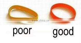 promotional cheap free give away silicone wristband