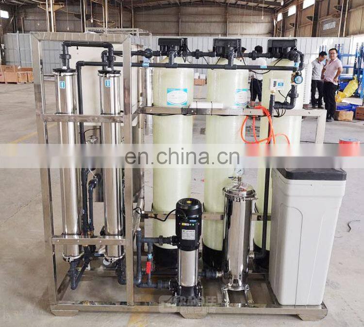 Industrial water filter system / purification plant / RO with FRP tanks