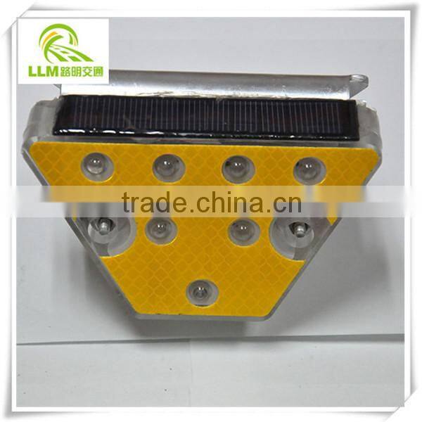 Original design solar road delineator post guardrail for traffic safety