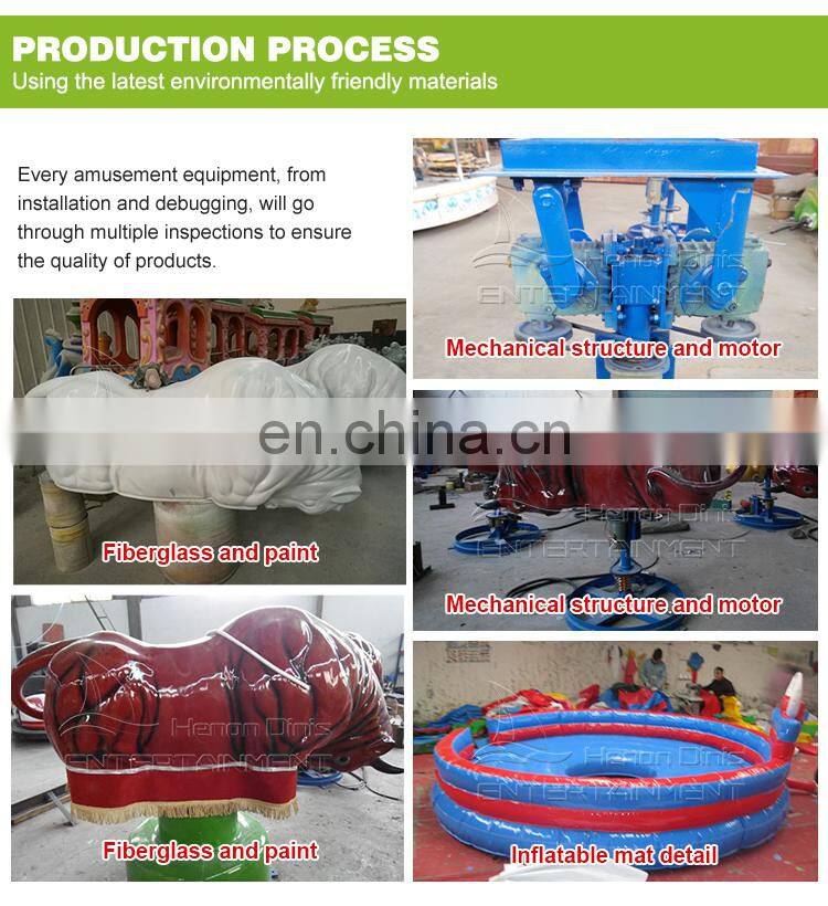 Amusement Park Fun Game Electric Mechanical Rodeo Bull Rides For Sale