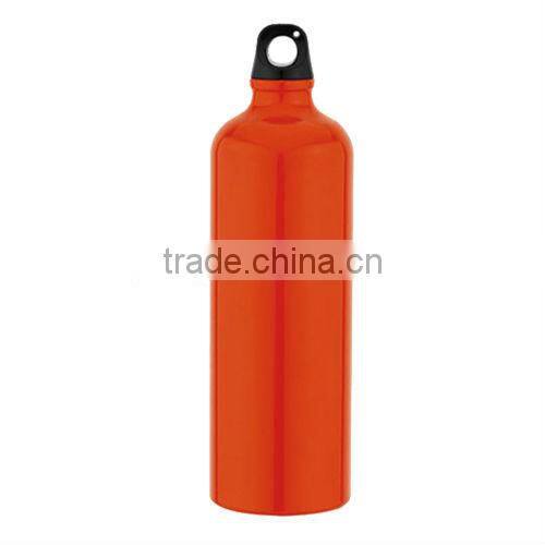 eco aluminum sports water bottles jugs with carabiner
