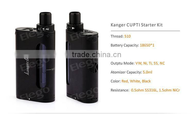 Kanger CUPTI Starter Kit, Kangertech CUPTI Starter Kit, CUPTI Wholesaling from Elego