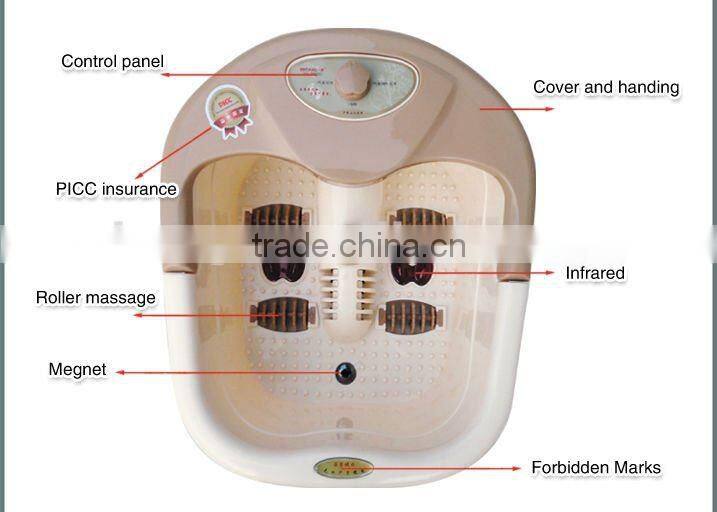 Hot Tube Massage for Foot