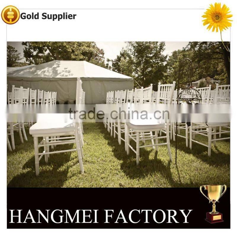 Outdoor Wedding used chiavari chairs