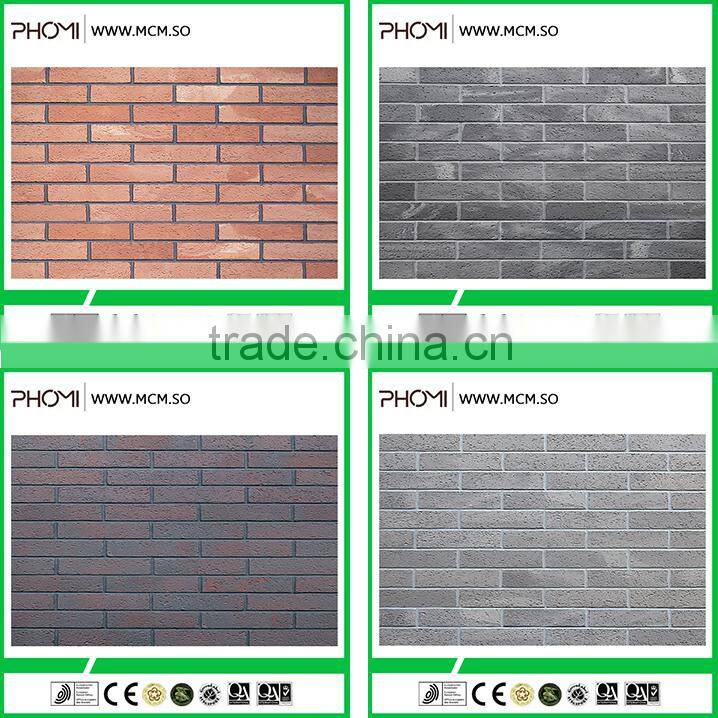 Building decorative soundproof insulated flexible light weight thin suitable for high-rises 240*60 outdoor wall cladding tile