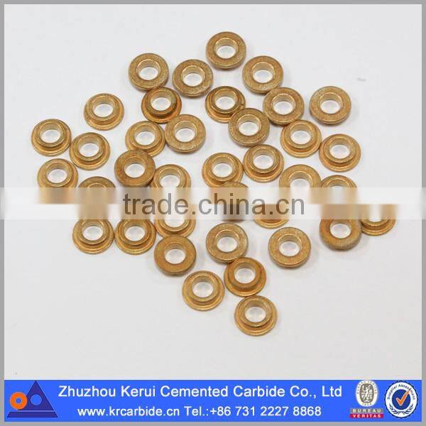 Sintered flanged bushing bearing