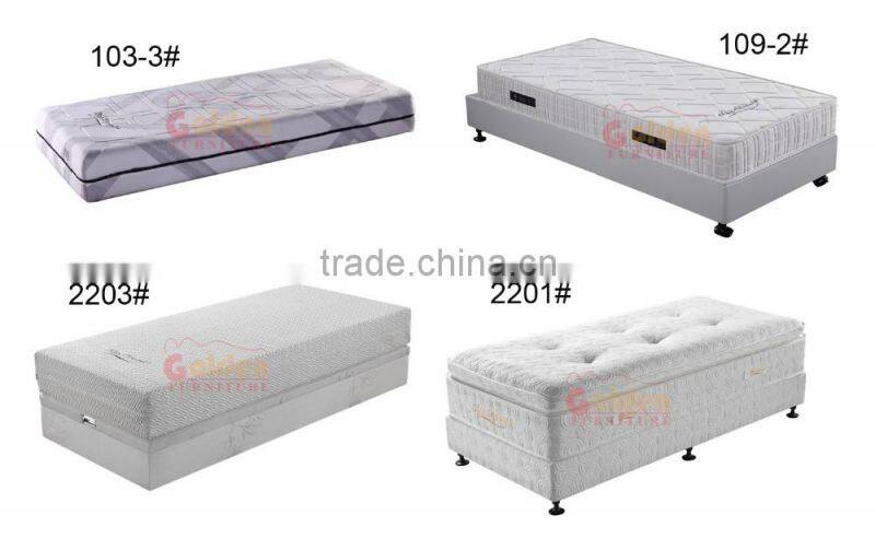 2016 new design bamboo pocket mattress for sale CF16-04#