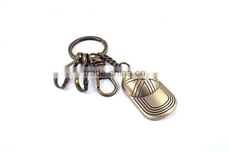 alloy keychain for boyfriend girlfriend gift hat fashion keychain