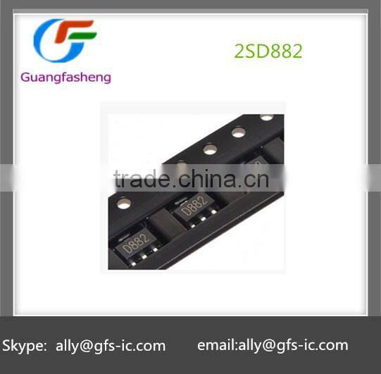 D882 2SD882 Audio power amplifier switch 3A 30V triode SOT-89