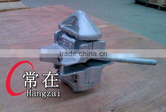 container twist lock semi trailer truck