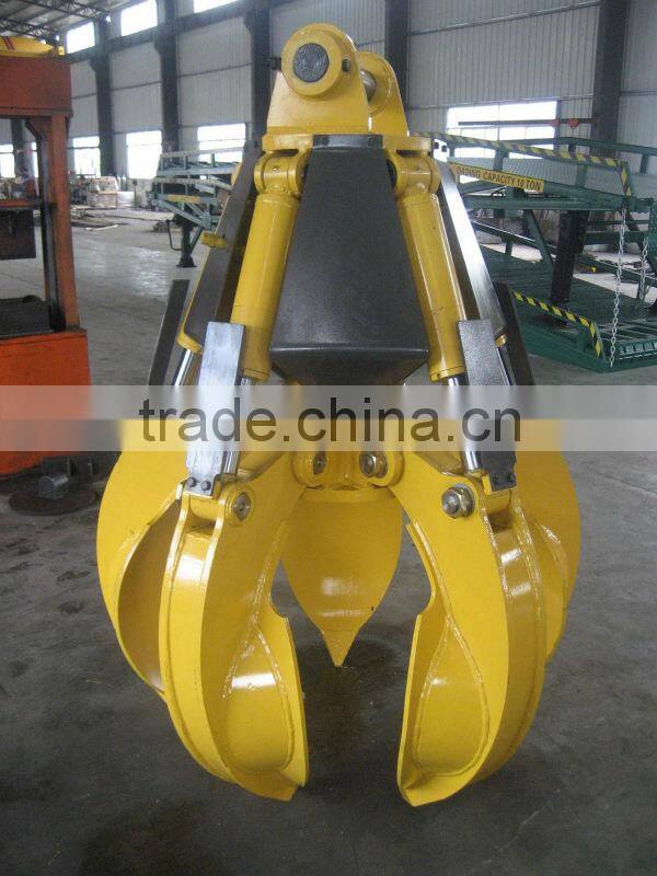 excavator scrap grapple, material for KOBELCO SK250 SK260 excavator