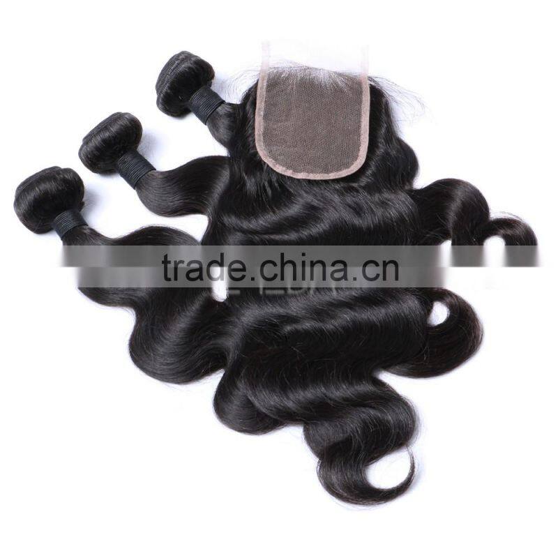 Free parting lace closure remy lace front closure with baby hair with virgin hair bundles