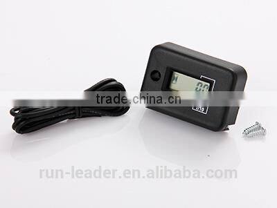 Digital Inductive Waterproof Tachometer Hour Meter Used For Gasoline Engine 2/4 Stroke