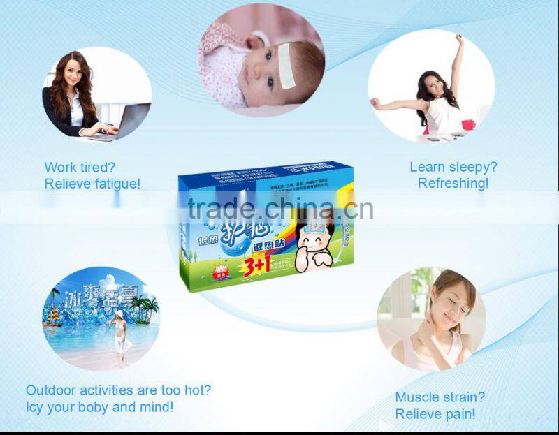 High efficiency cooling paste without side head protection