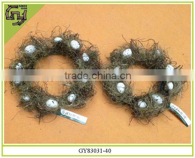 2014 new design Easter decorative wreath