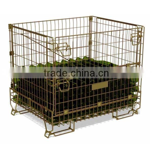 Warehouse stackable champane storage container