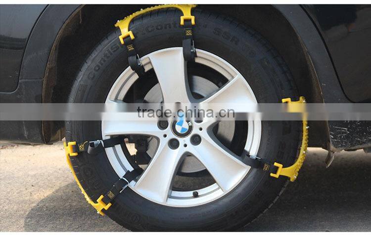 2015 new TPU emergency snow tyre chain
