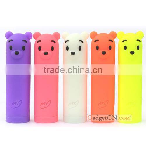 Little Q cartoon style waterproof power bank 2600mah