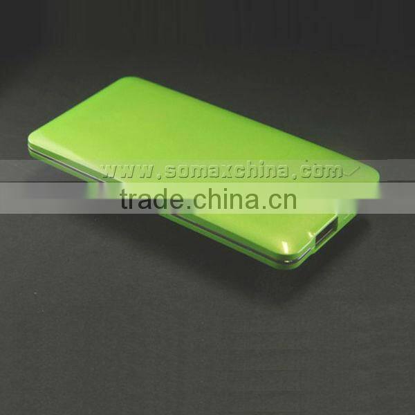 Colorful Polymer Power Bank 5000mah in Ultra-thin Design