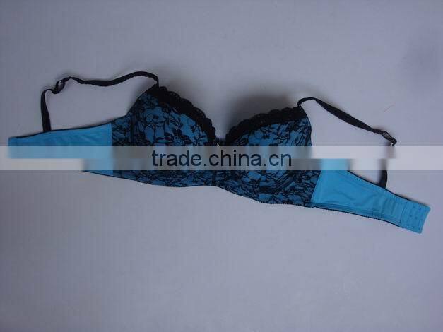 Plus size bra/boyleg set