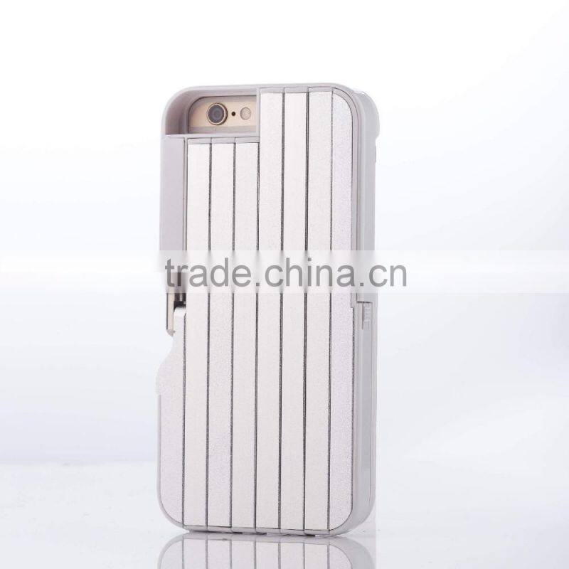 Selfie Stick Case Cover Build in Bluetooth Remote Shutter for iphone 6 6 plus