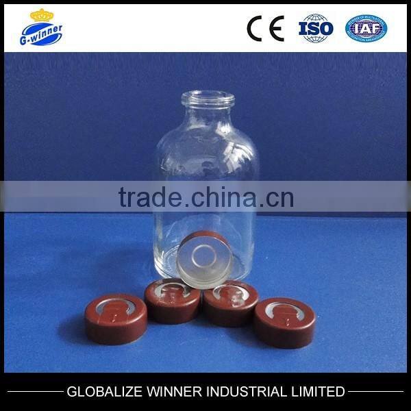 amber clear glass vials type ii type iii with crimp cap