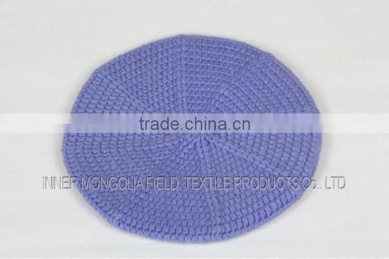 Lady Violet Hand-knitted Beret