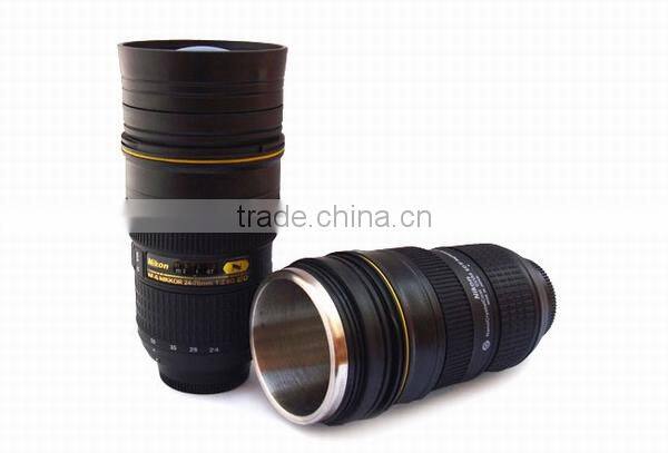 Fashionable and creative Lens mug/Lens water cup the second generation mug with stainless steel Inner tank for Nikon