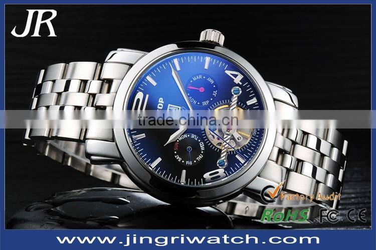 Genuine leather strap watches men luxury brand automatic Mechanical watches men wathes