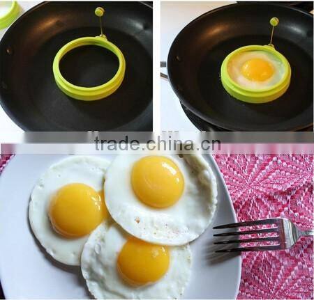 100% Food Grade Round Shape Silicone Fried Egg Cook Ring